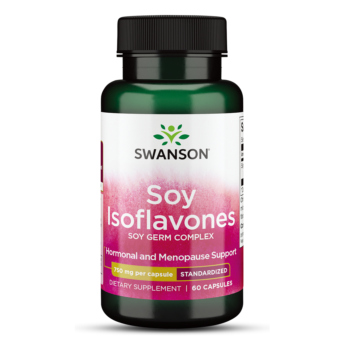 (SW1559)Swanson Soy Isoflavones - Standardized 750 mg 60 Caps