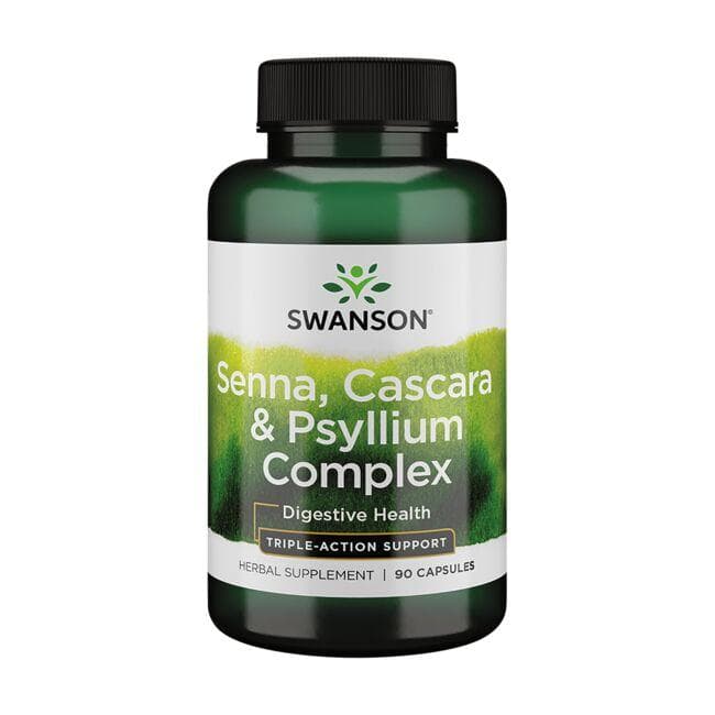 (SW1137)Senna, Cascara & Psyllium Complex 90 Caps