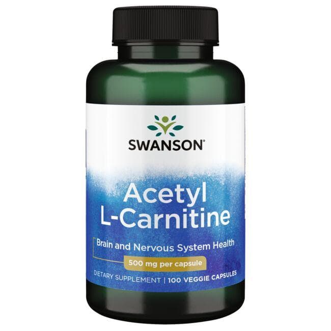 (SW1649)Acetyl L-Carnitine 500 mg 100 Veg Caps