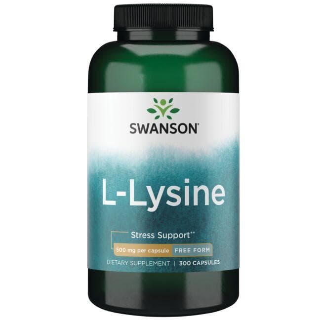 (SW269)L-Lysine - Free Form 500 mg 300 Caps