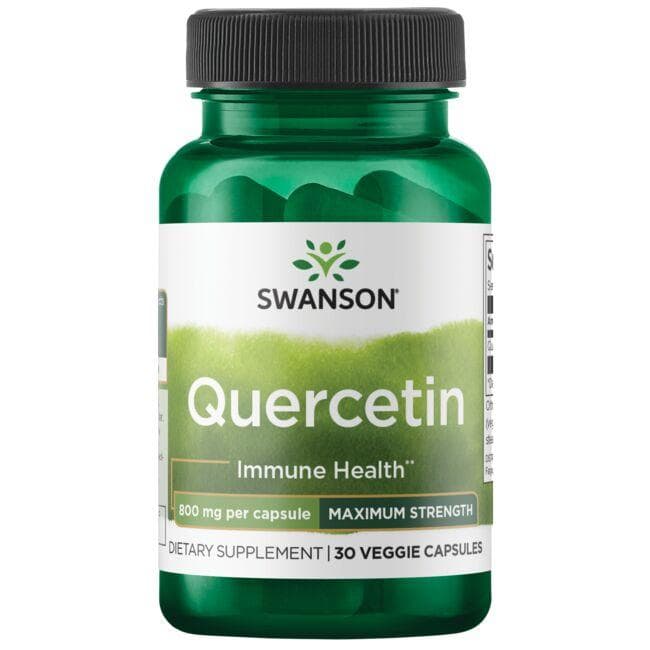 (SWU889)Quercetin - Maximum Strength 800 mg 30 Veg Caps