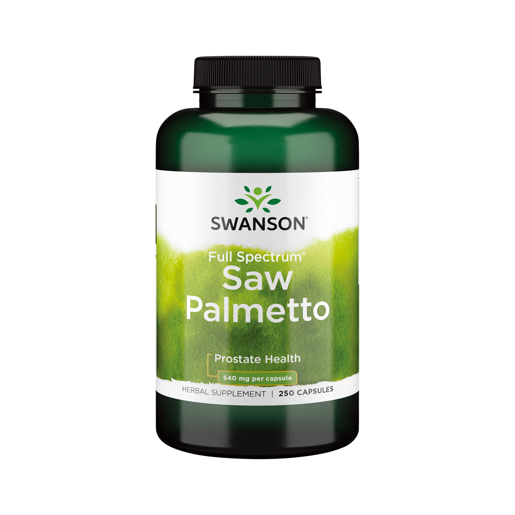 (SW910)Swanson Full Spectrum Saw Palmetto 540 mg 250 Caps