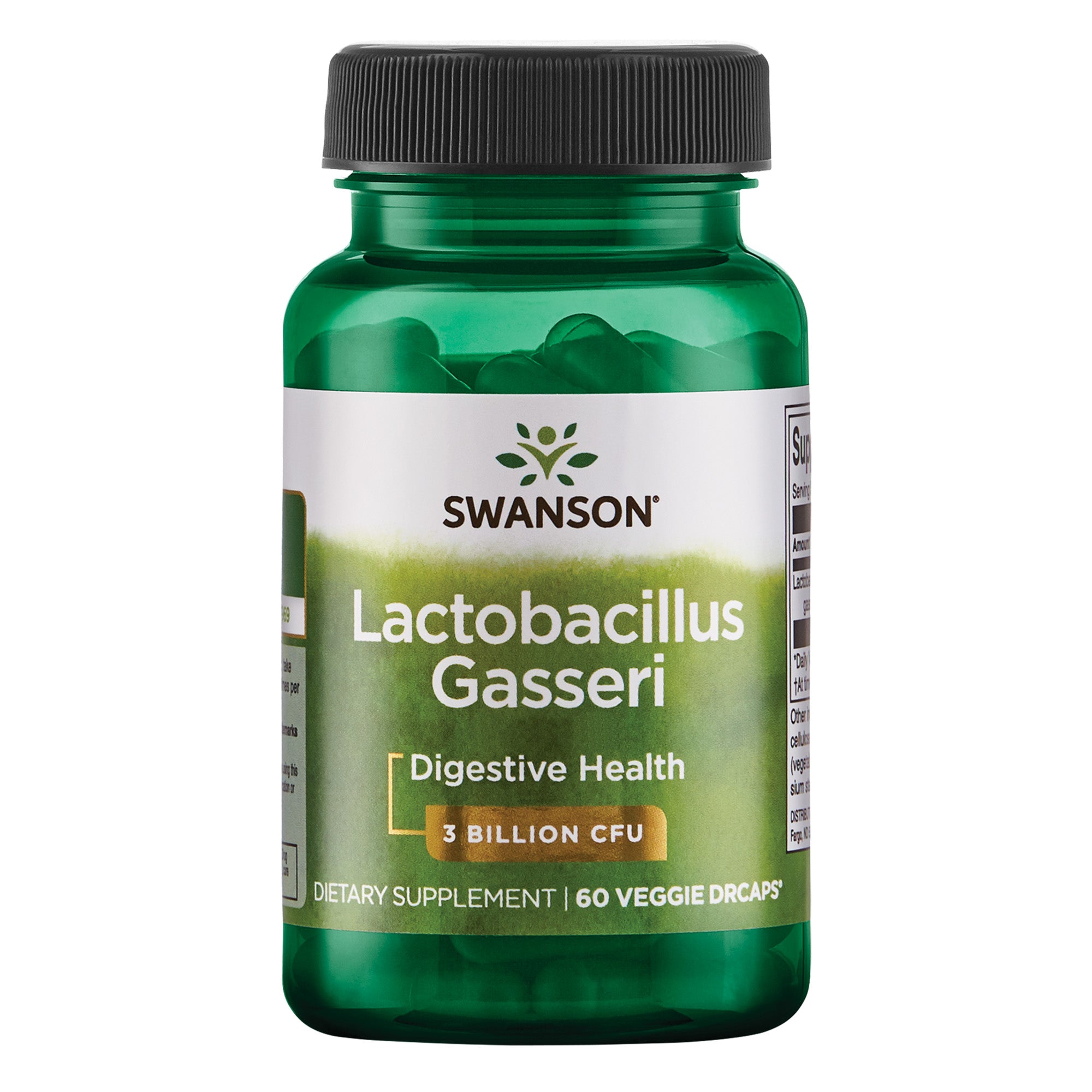 (SWA027)Swanson Lactobacillus Gasseri 3 Billion Cfu 60 Vegan Caps