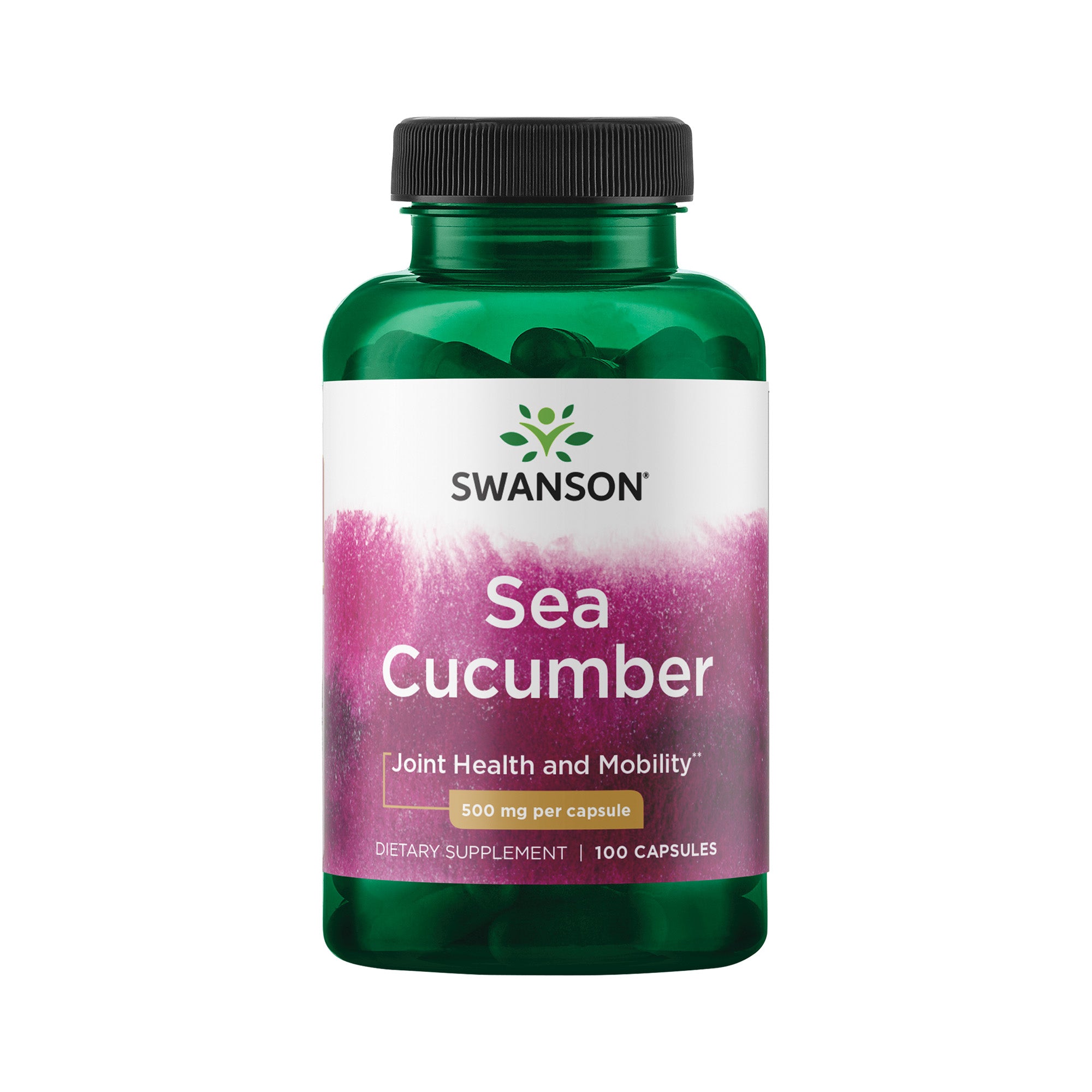 (SW875)Swanson Sea Cucumber 500 mg 100 Caps