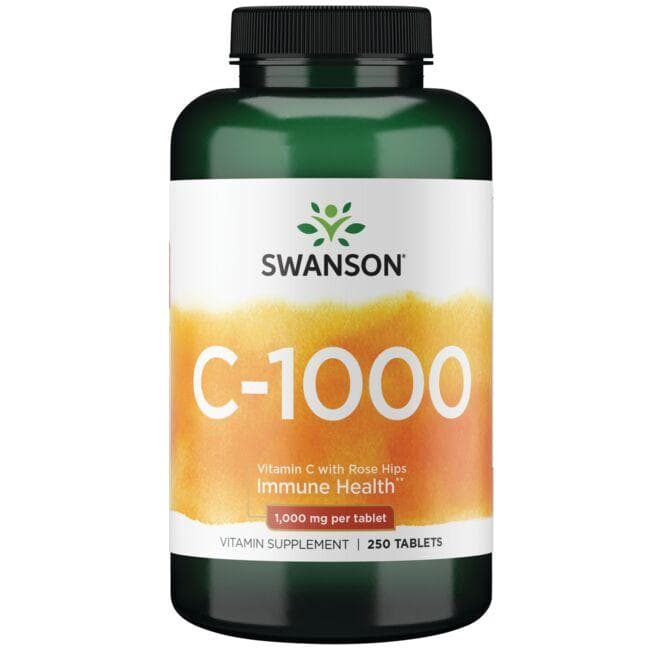 (SW090)C-1000 with Rose Hips 1,000 mg 250 Tabs
