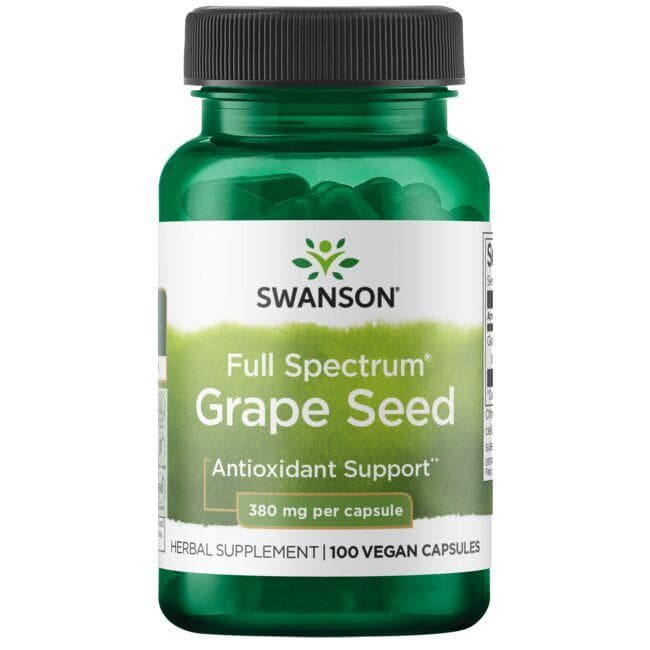 (SW1007)Full Spectrum Grape Seed 380 mg 100 Caps
