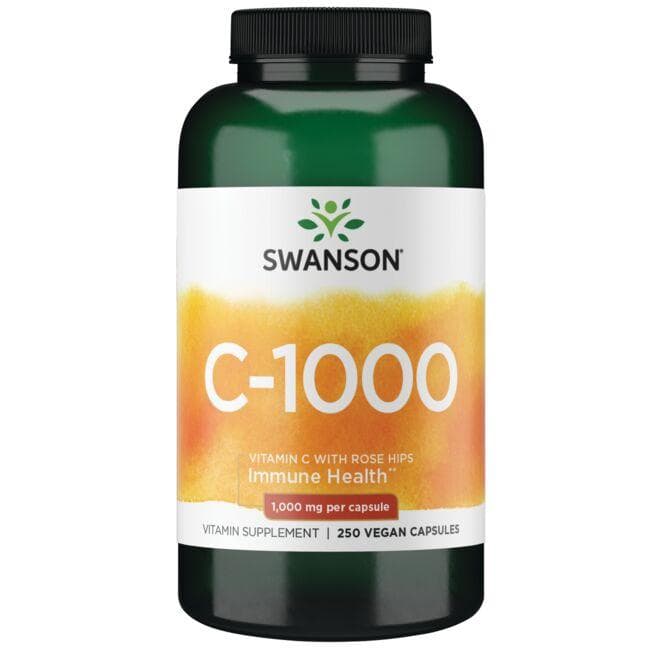 (SW106)C-1000 - Vitamin C with Rose Hips 1,000 mg 250 Caps