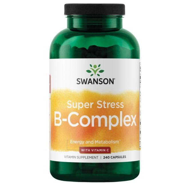 (SW1073)Super Stress B-Complex with Vitamin C 240 Caps