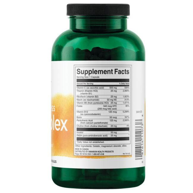 (SW1073)Super Stress B-Complex with Vitamin C 240 Caps
