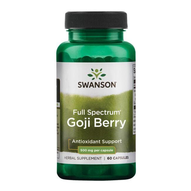 (SW1115)Full Spectrum Goji Berry 500 mg 60 Caps