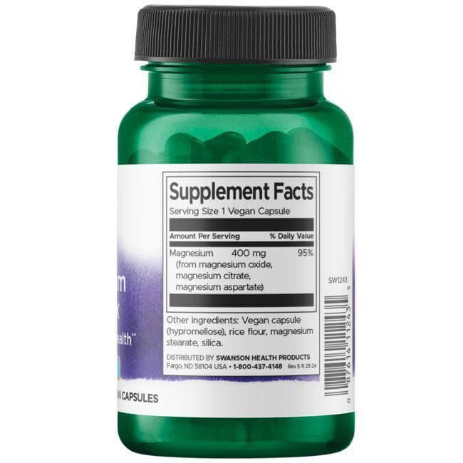 (SW1243)Triple Magnesium Complex 400 mg 30 Caps