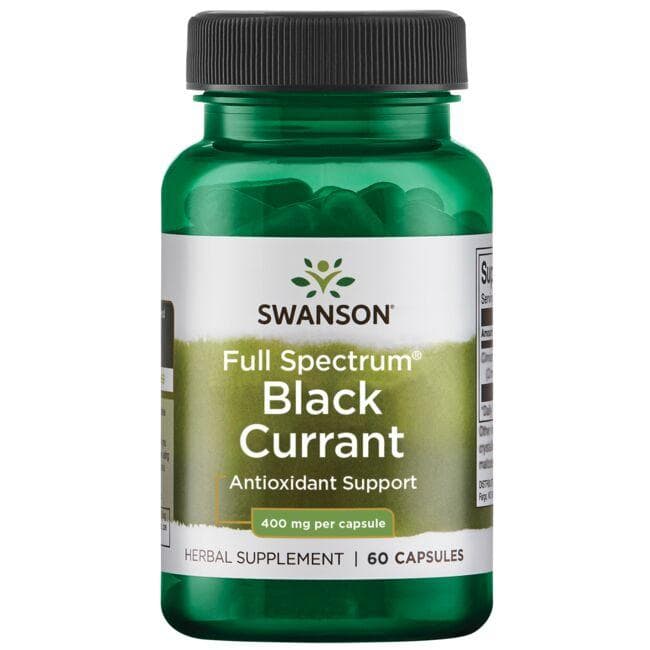 (SW1272)Full Spectrum Black Currant 400 mg 60 Caps