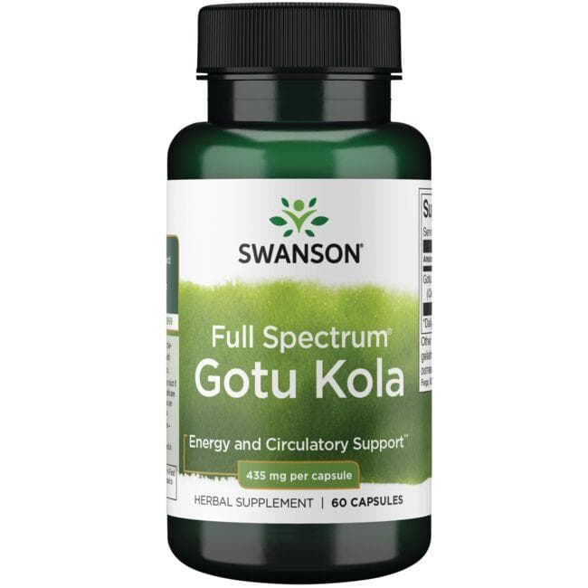 (SW1332)Full Spectrum Gotu Kola 435 mg 60 Caps