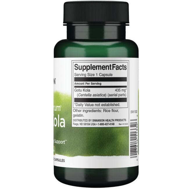 (SW1332)Full Spectrum Gotu Kola 435 mg 60 Caps