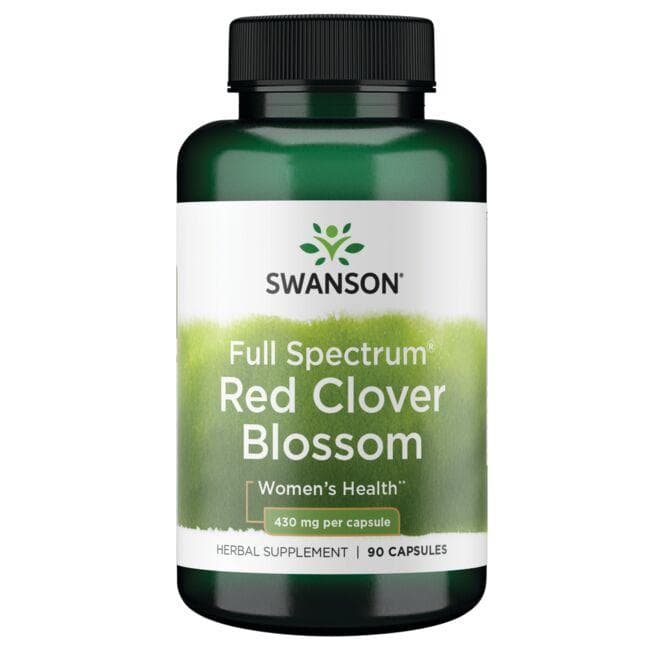 (SW1342)Full Spectrum Red Clover Blossom 430 mg 90 Caps