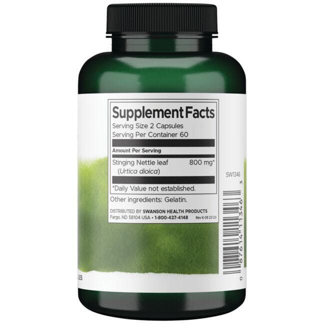 (SW1346)Stinging Nettle Leaf 400 mg 120 Caps