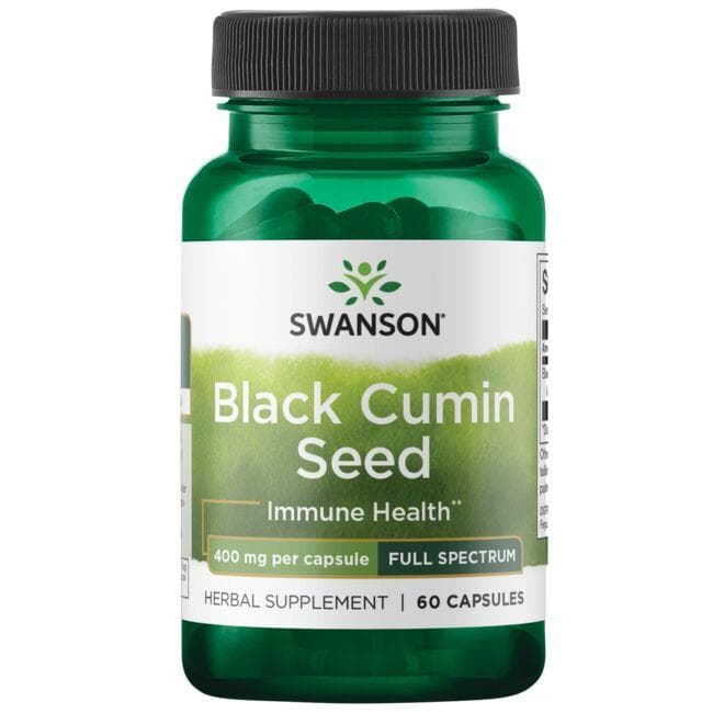 (SW1361)Black Cumin Seed - Full Spectrum 400 mg 60 Caps