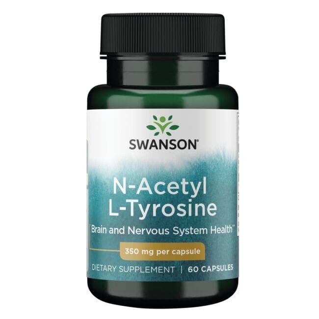 (SW1408)N-Acetyl L-Tyrosine 350 mg 60 Caps