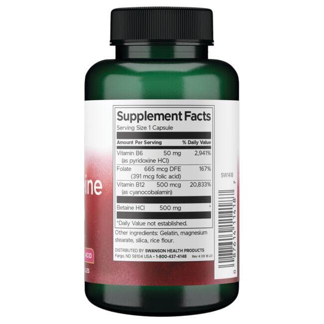 (SW1418)Homocysteine Formula 120 Caps