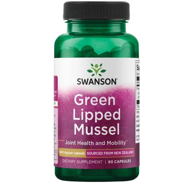 (SW1434)Green Lipped Mussel 500 mg 60 Caps