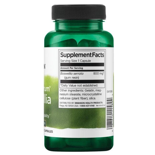 (SW1589)Swanson Full Spectrum Boswellia - Double Strength 800 mg 60 Caps