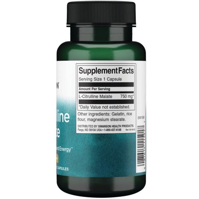 (SW1591)L-Citrulline Malate 750 mg 60 Caps