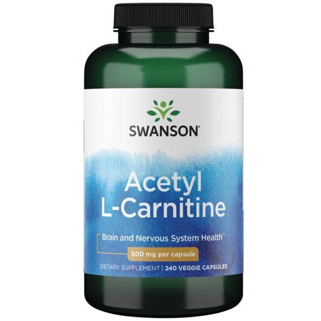 (SW1650)Acetyl L-Carnitine 500 mg 240 Veg Caps