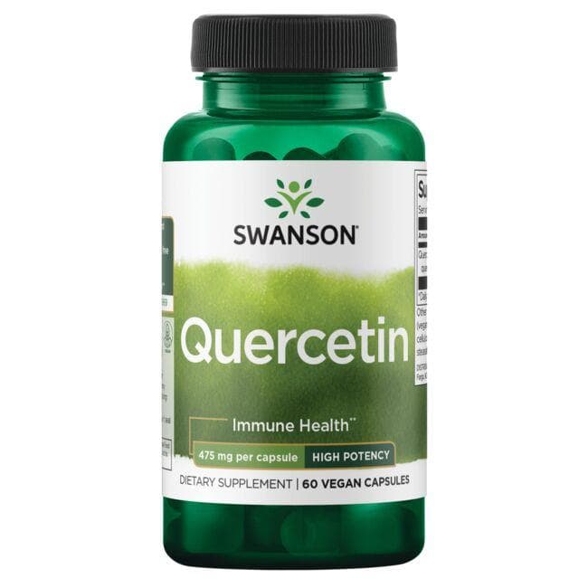 (SW1671)Quercetin - High Potency 475 mg 60 Vegan Caps