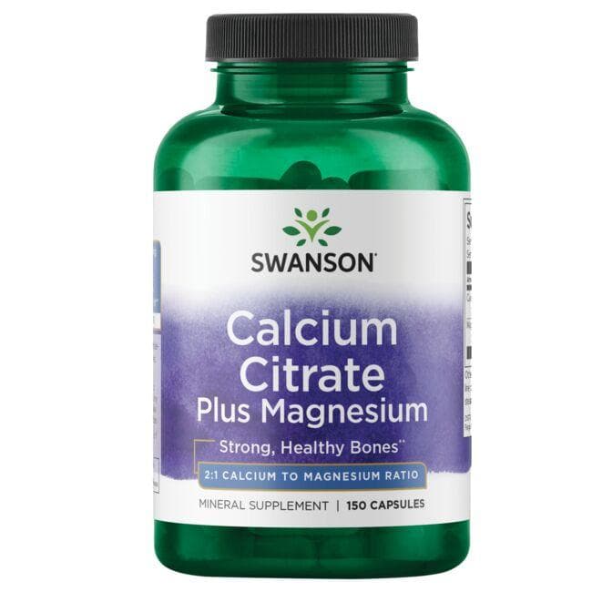(SW180)Calcium Citrate Plus Magnesium 150 Caps