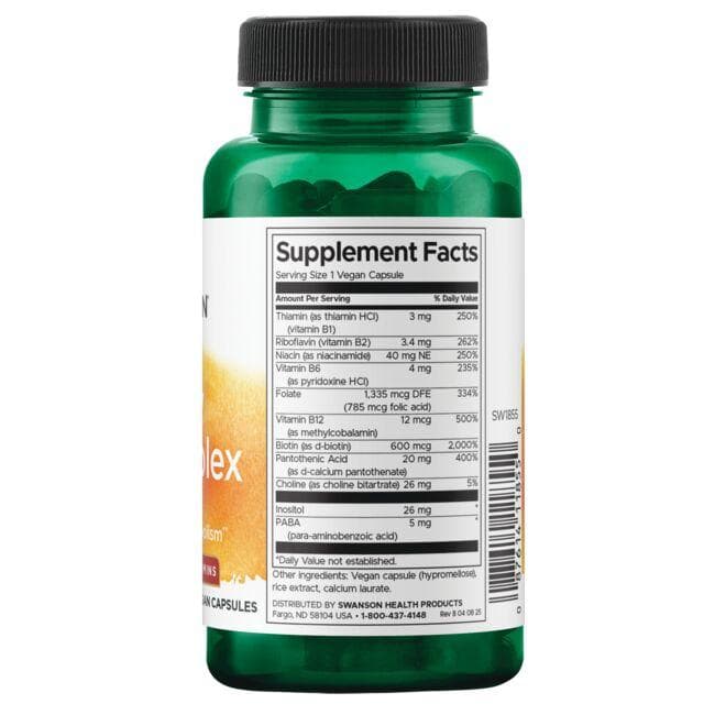 (SW1855)Daily B-Complex 100 Vegan Caps