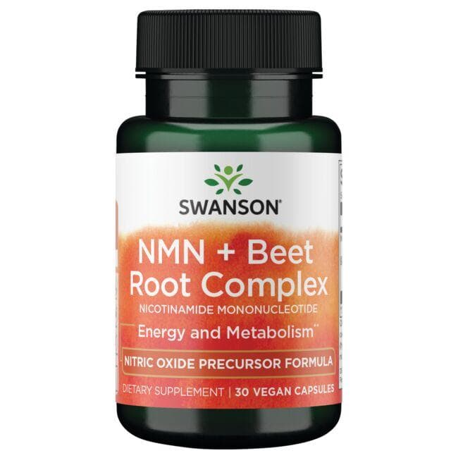(SW1922)Nmn + Beet Root Complex Nicotinamide Monoucleotide 300 mg / 150 mg 30 Vegan Caps