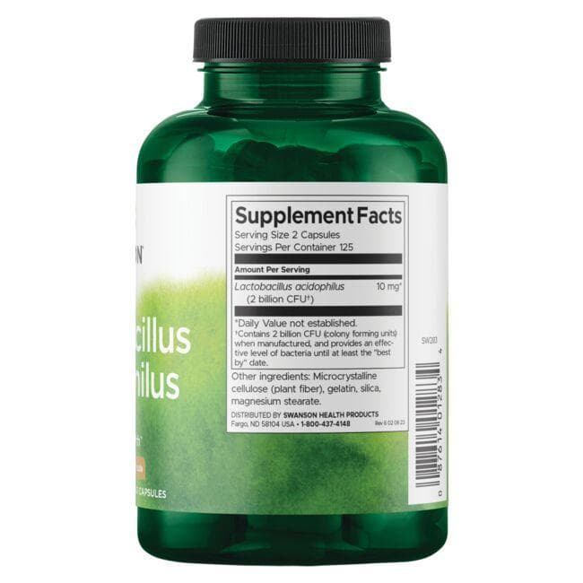 (SW283)Lactobacillus Acidophilus 1 Billion Cfu 250 Caps