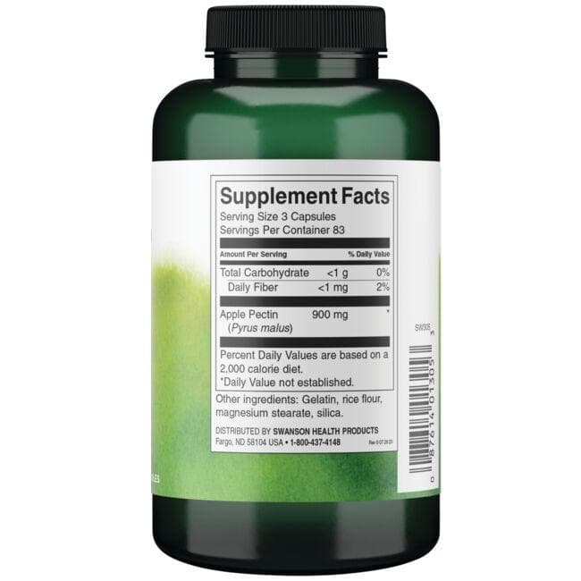 (SW305)Apple Pectin 300 mg 250 Caps