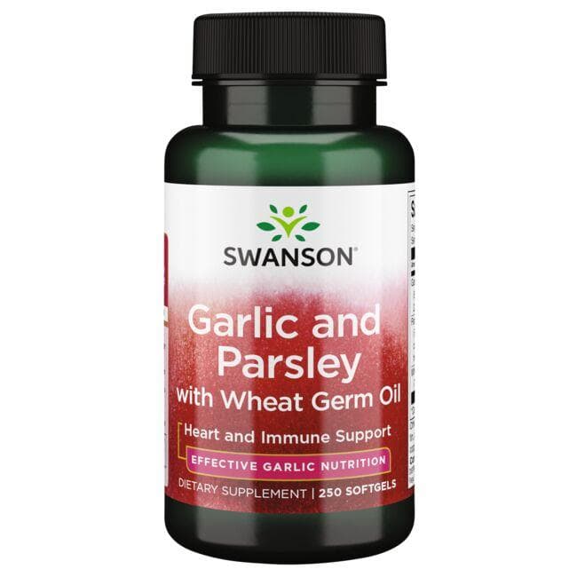 (SW386)Garlic and Parsley with Wheat Germ Oil 250 Sgels