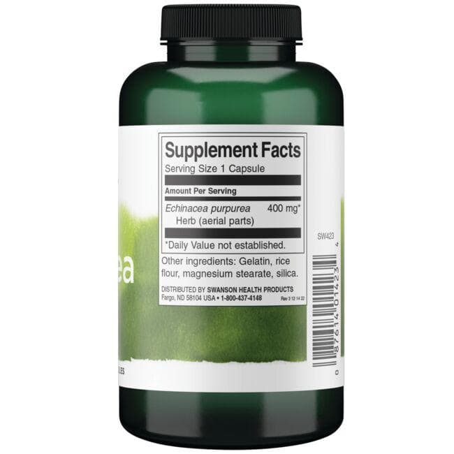 (SW423)Echinacea 400 mg 100 Caps