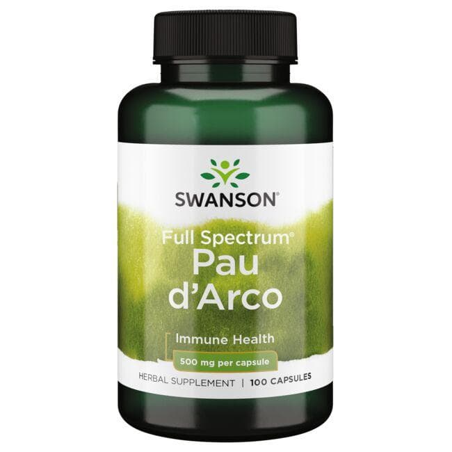 (SW424)Full Spectrum Pau d'Arco 500 mg 100 Caps
