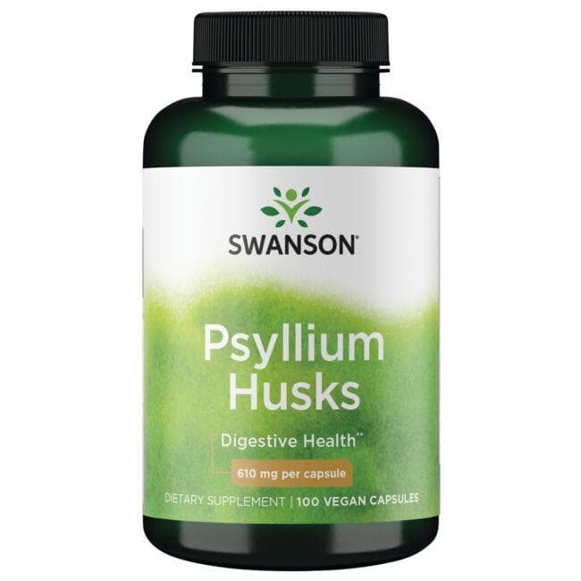 (SW802)Psyllium Husks 610 mg 100 Caps