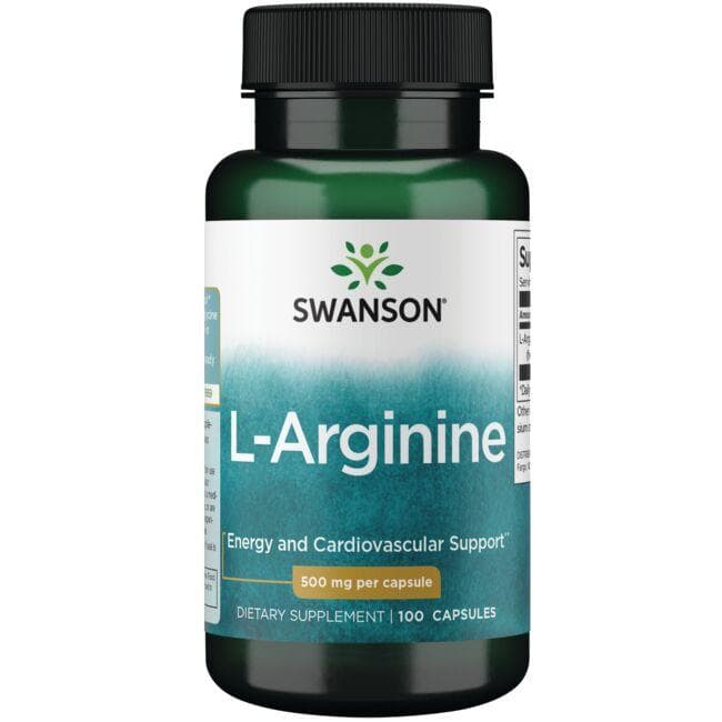 (SW852)L-Arginine 500 mg 100 Caps