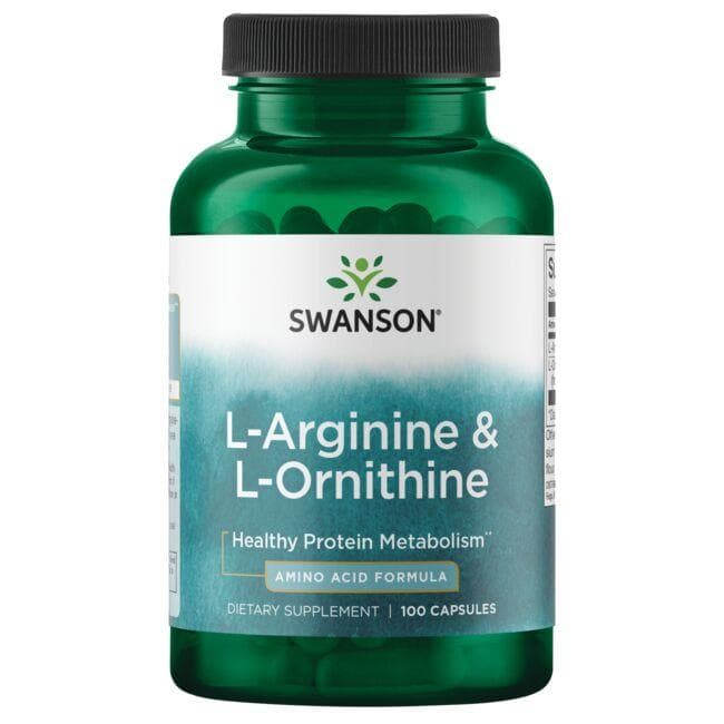 (SW866)L-Arginine & L-Ornithine 100 Caps