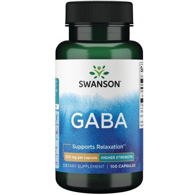 (SW872)Gaba - High Potency 500 mg 100 Caps
