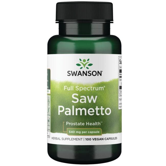 (SW909)Full Spectrum Saw Palmetto 540 mg 100 Caps