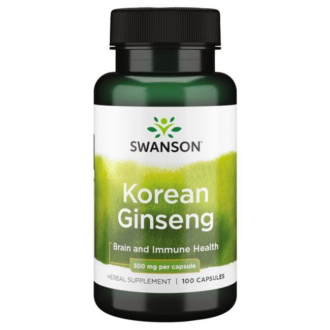 (SW969)Korean Ginseng 500 mg 100 Caps