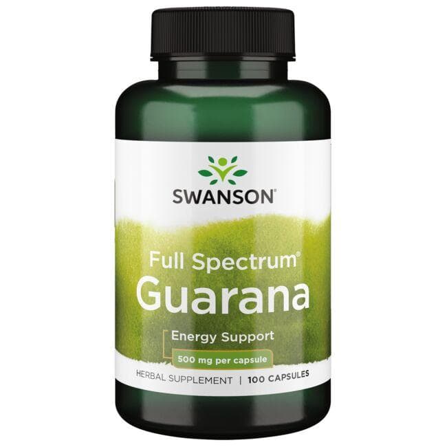 (SW978)Full Spectrum Guarana 500 mg 100 Caps