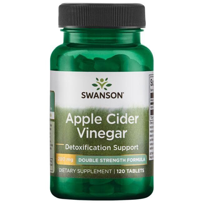 (SWD036)Apple Cider Vinegar - Double Strength 200 mg 120 Tabs