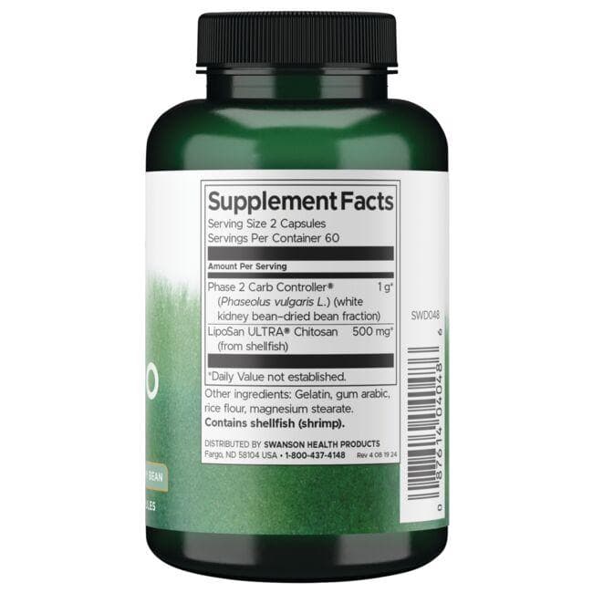 (SWD048)Diet Duo - Features Chitosan and White Kidney Bean 120 Caps