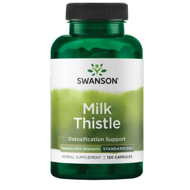 (SWH051)Milk Thistle - Features 80% Silymarin 120 Caps