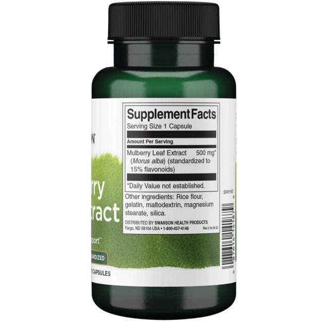 (SWH187)Mulberry Leaf Extract 500 mg 60 Caps
