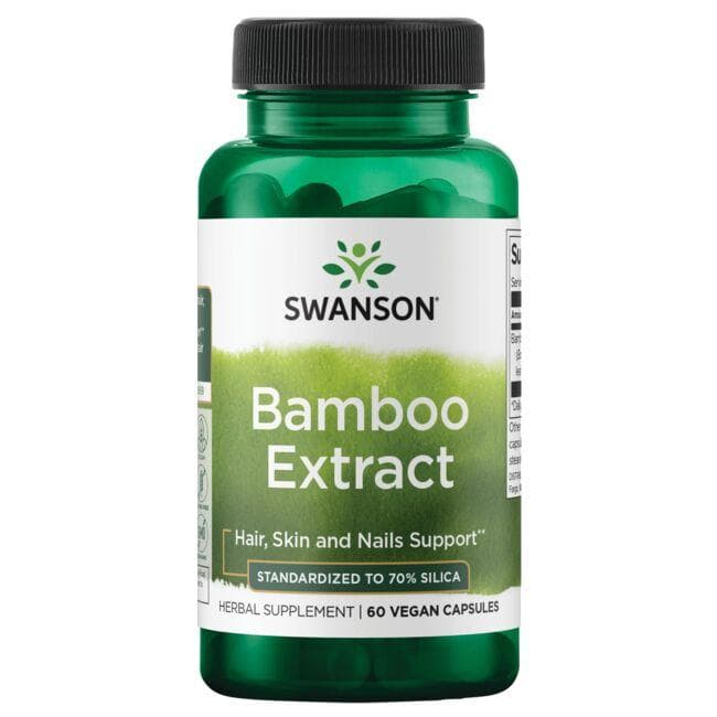 (SWH190)Bamboo Extract 300 mg 60 Veg Caps