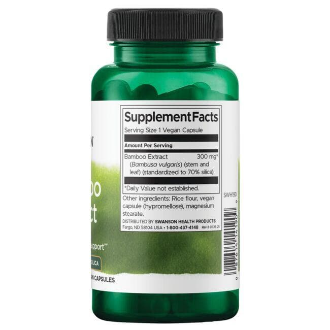 (SWH190)Bamboo Extract 300 mg 60 Veg Caps