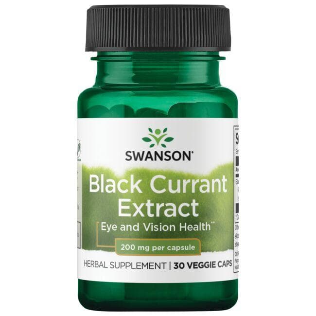 (SWH203)Black Currant Extract 200 mg 30 Veg Caps